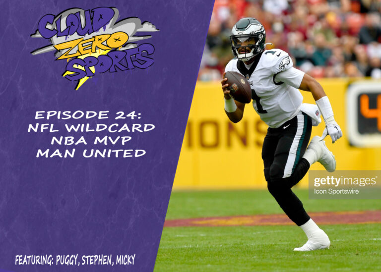 CloudZeroSports Podcast Episode 24: NFL Wildcard Scenarios! Discussing Kyries Return & What is Wrong With Manchester United?